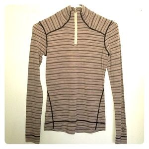 Smartwool mid weight zip top XS